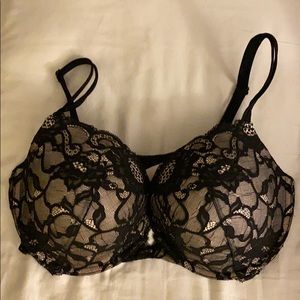 Victoria secret Black lace very sexy push up bra